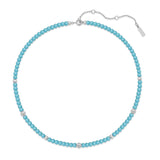 Ania Haie Silver Lab Created Turquoise Necklace