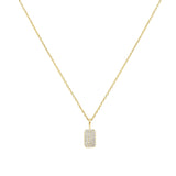 Ania Haie Gold Pave Pendant Necklace