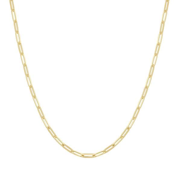 Ania Haie Gold Paper Clip Chain Necklace