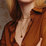 Ania Haie Gold Box Chain Necklace