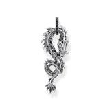 THOMAS SABO Dragon pendant with black zirconia large