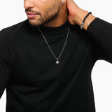 THOMAS SABO Midnight Rose Pendant Small