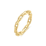 Ania Haie Gold Paper Clip Link Ring