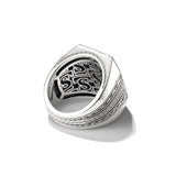 THOMAS SABO Horse Head Signet Ring with Zirconia Stones