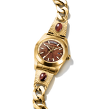 THOMAS SABO Elyndra Watch with red tiger eye dial 36 mm