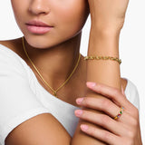 THOMAS SABO Gold Belcher Bracelet