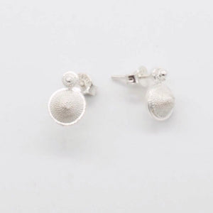 Gaviota Colombian Silver 'Manizales' Stud Earrings