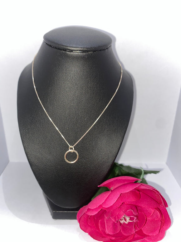 Gaviota Columbian Silver Necklace